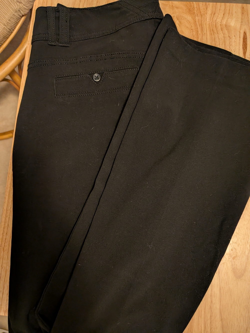 Women's Black Stretch Slacks